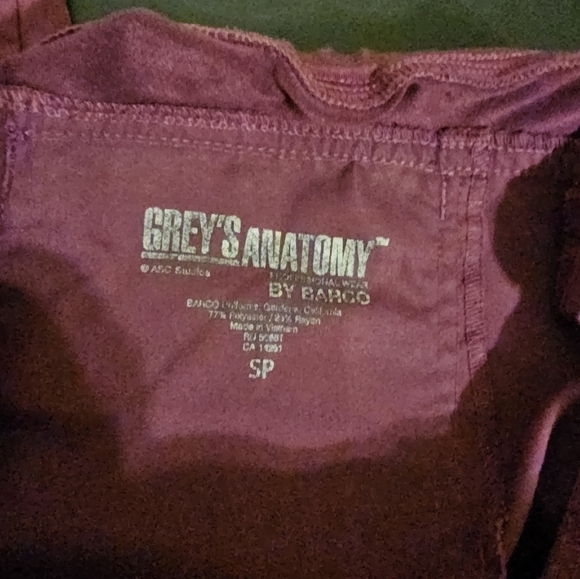 Ladies Grey's anatomy scrub pants - Picture 5 of 6